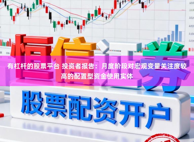 有杠杆的股票平台 投资者报告：月度阶段对宏观变量关注度较高的配置型资金使用实体